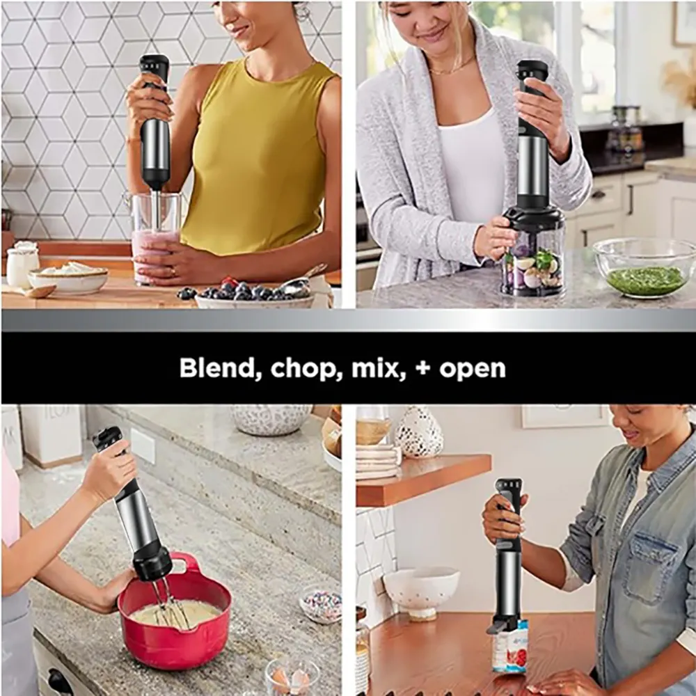 4 in 1 cordless electric portable hand blender and mixer