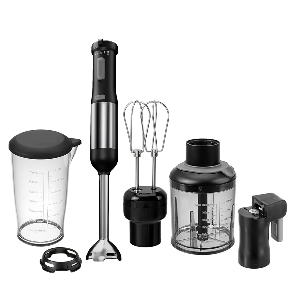 4 in 1 cordless electric portable hand blender and mixer